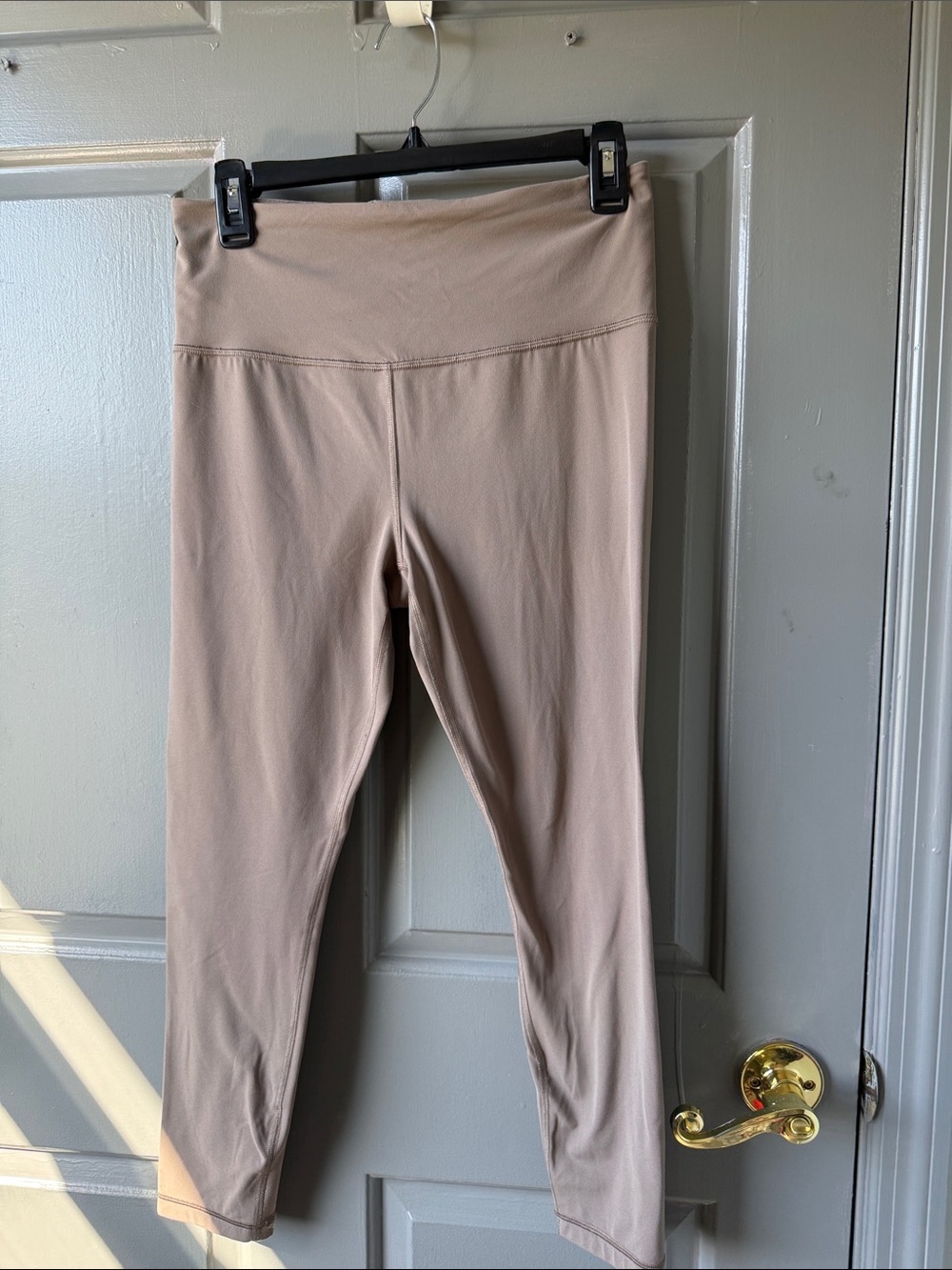 Athleta Ultra High-Rise Leggings in Taupe Brown